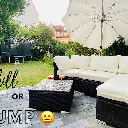 Zentral & Ruhig, Ideal Fuer Office Mit Garten Apartment Jena