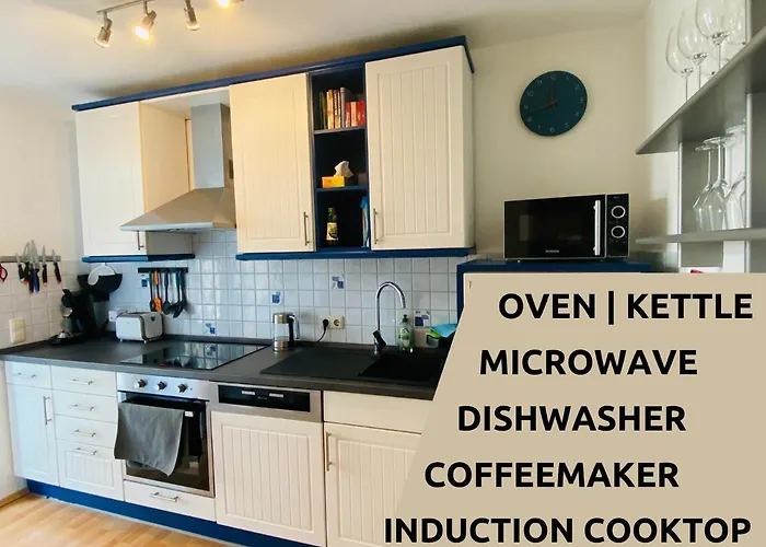 Zentral&ruhig, ideal für Home Office mit Garten Apartment